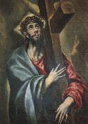 El Greco Christ Carrying the Cross oil painting on canvas